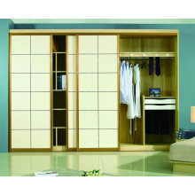 Artistic Design Aluminum Frame Sliding Wardrobe